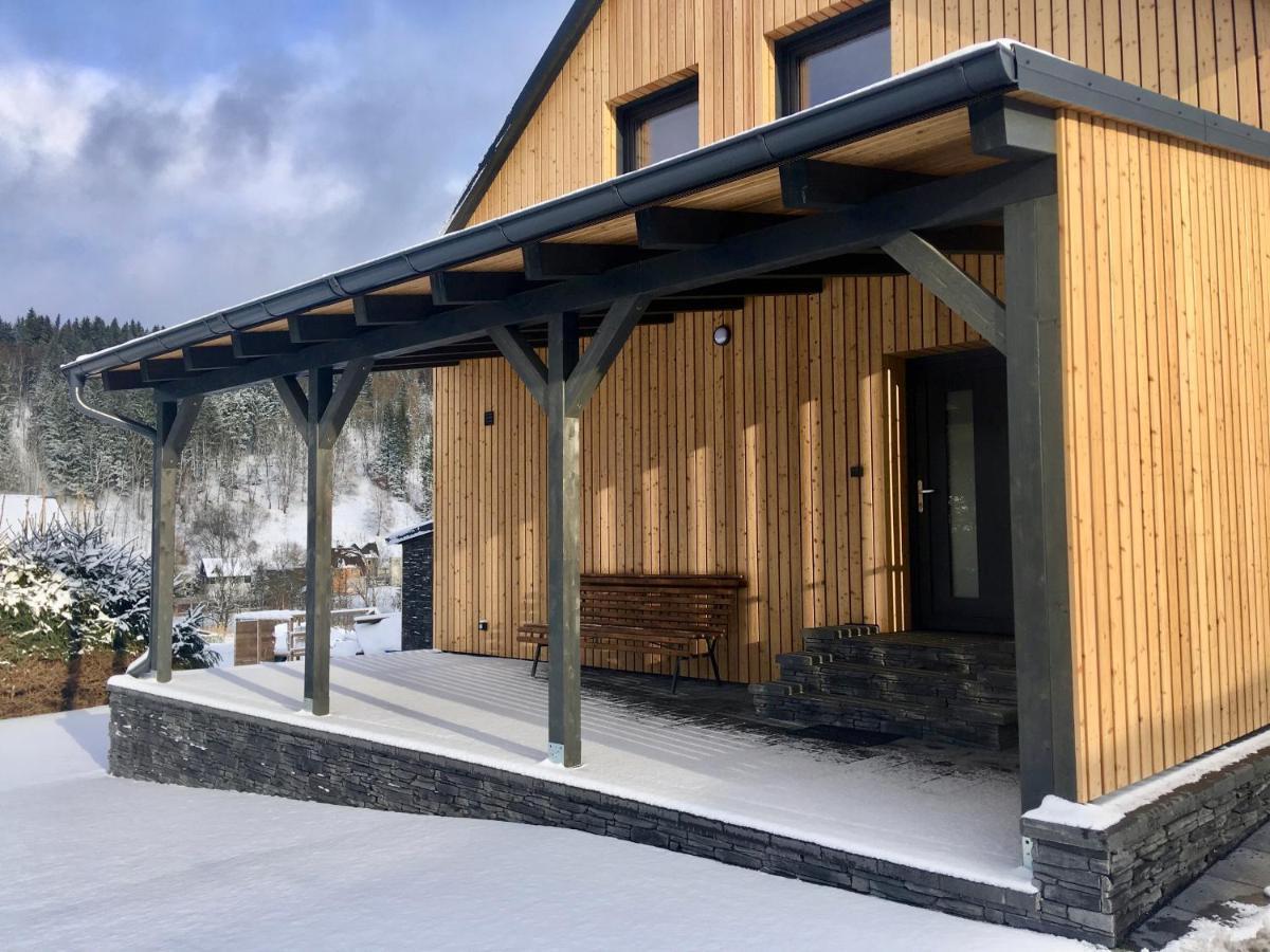 Chata Pod Vlekem Cesky Jiretin Exterior foto
